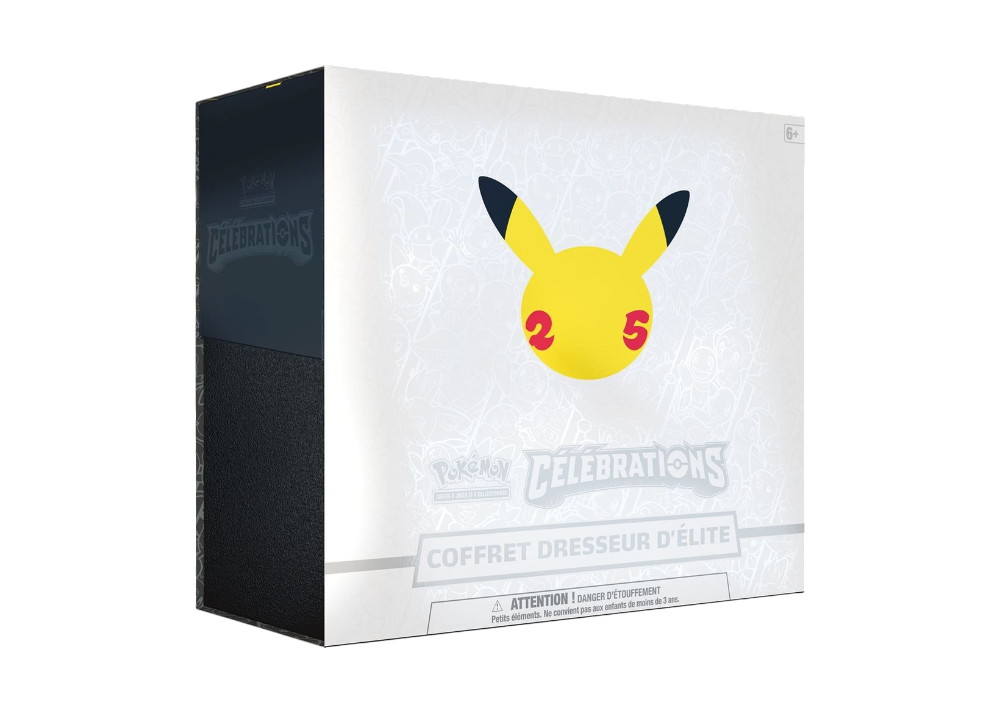 Pokémon Coffret Dresseur d’Elite 25 ans Célébrations - FR
