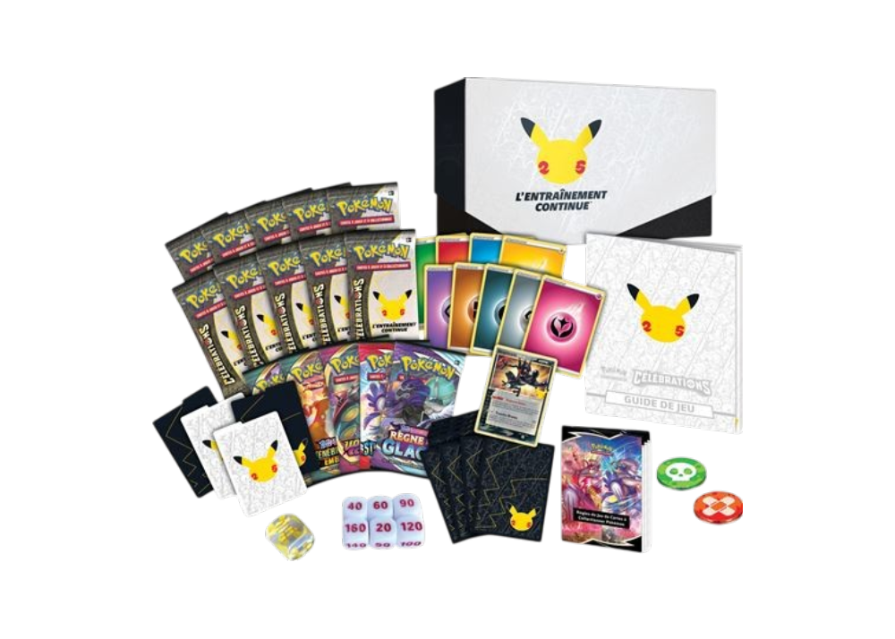 Pokémon Coffret Dresseur d’Elite 25 ans Célébrations - FR