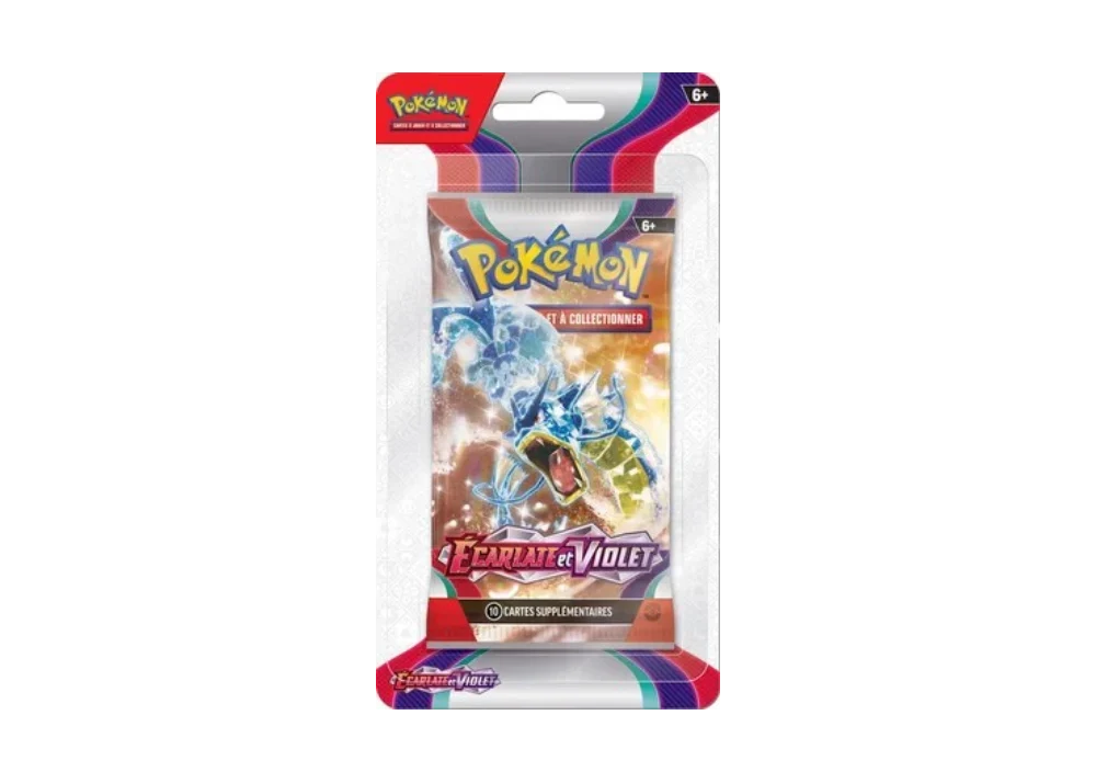 Blister Pokémon Écarlate et Violet – EV01 – Produit Français