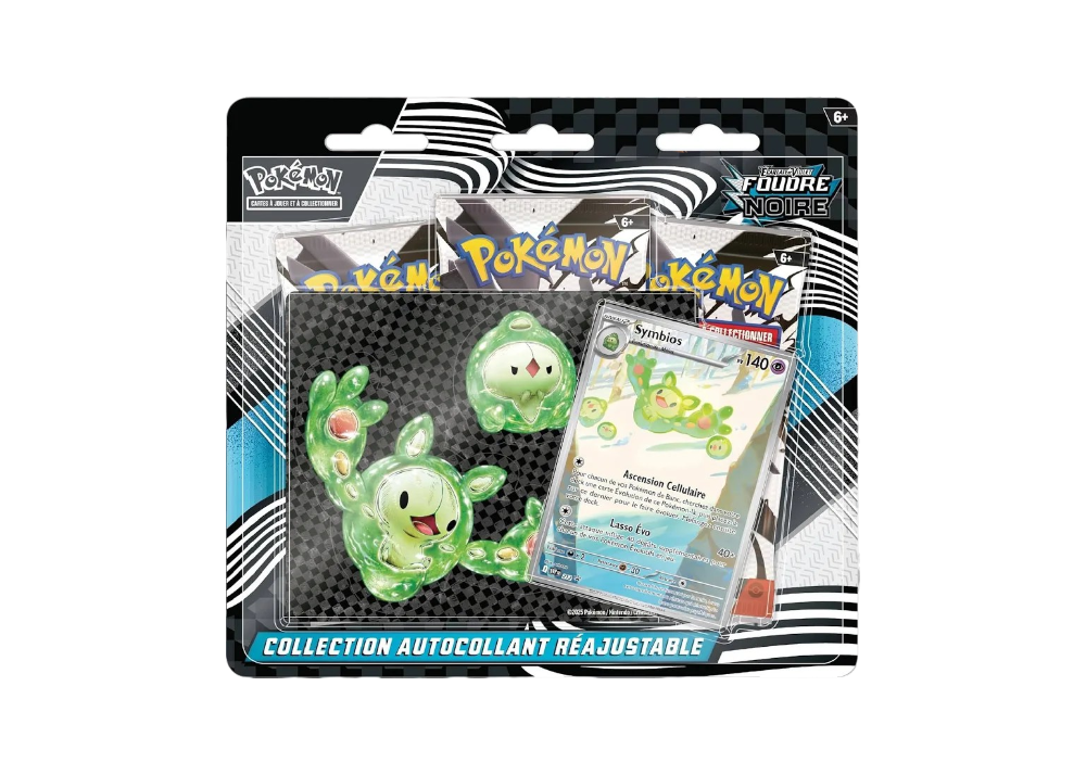 Tripack Pokémon Écarlate et Violet EV10.5 Foudre Noire – Produit Français