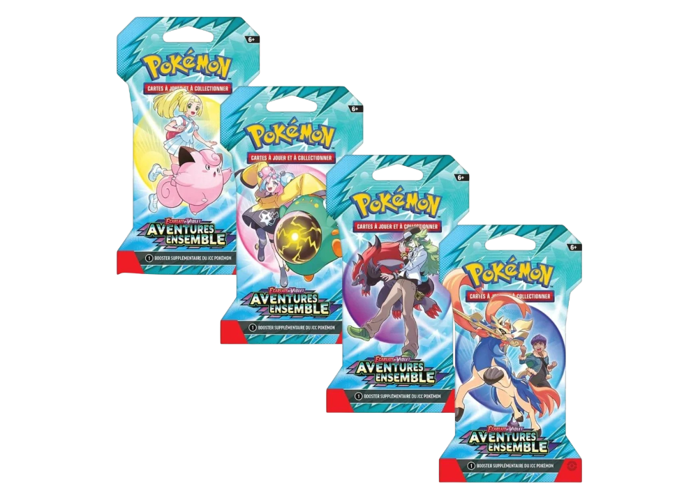 Pokémon Booster Sleeve EV9 Aventures Ensemble - FR