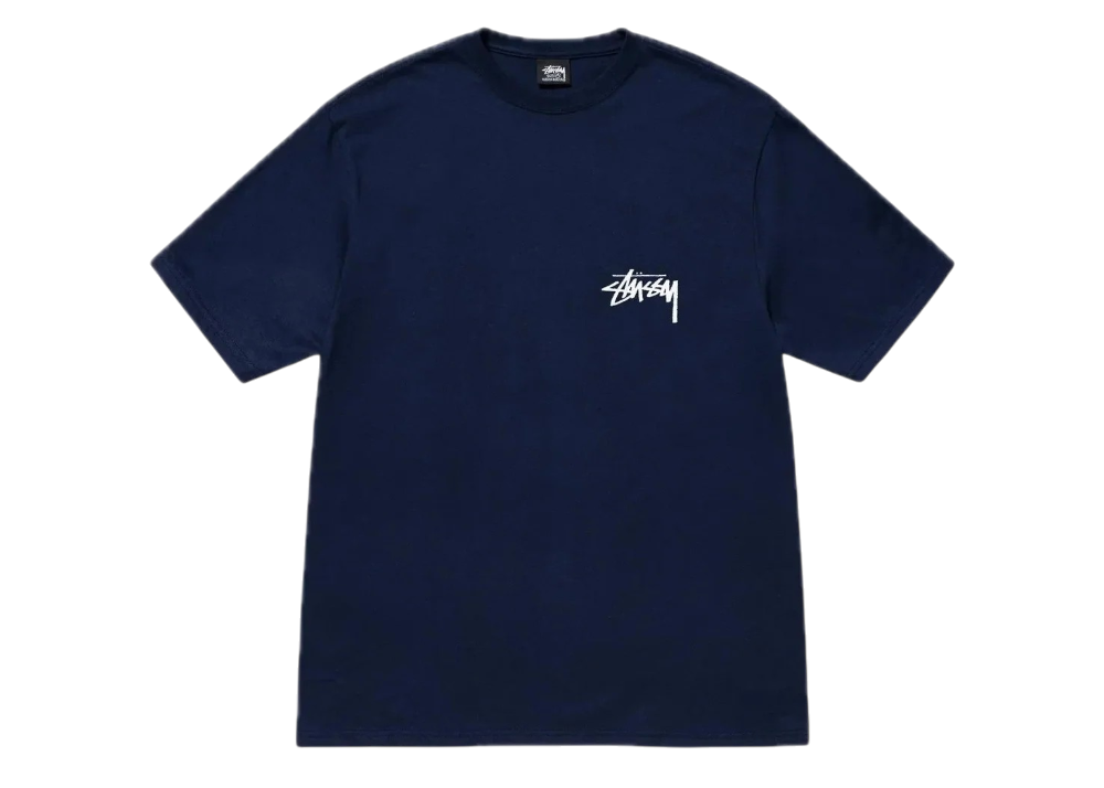 Stussy Cherries Tee 'Navy'