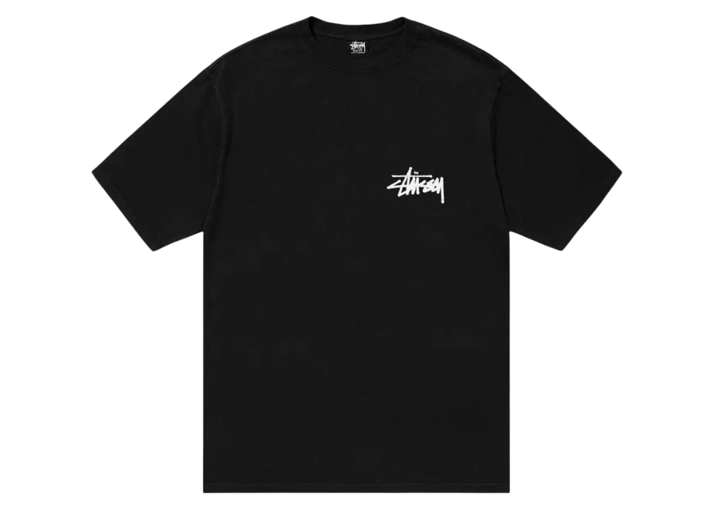 Stussy Old Phone Tee 'Black'