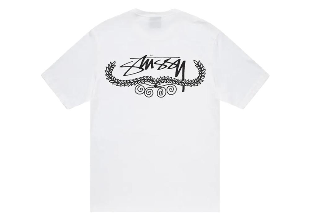 Stussy Wreath Tee 'White'