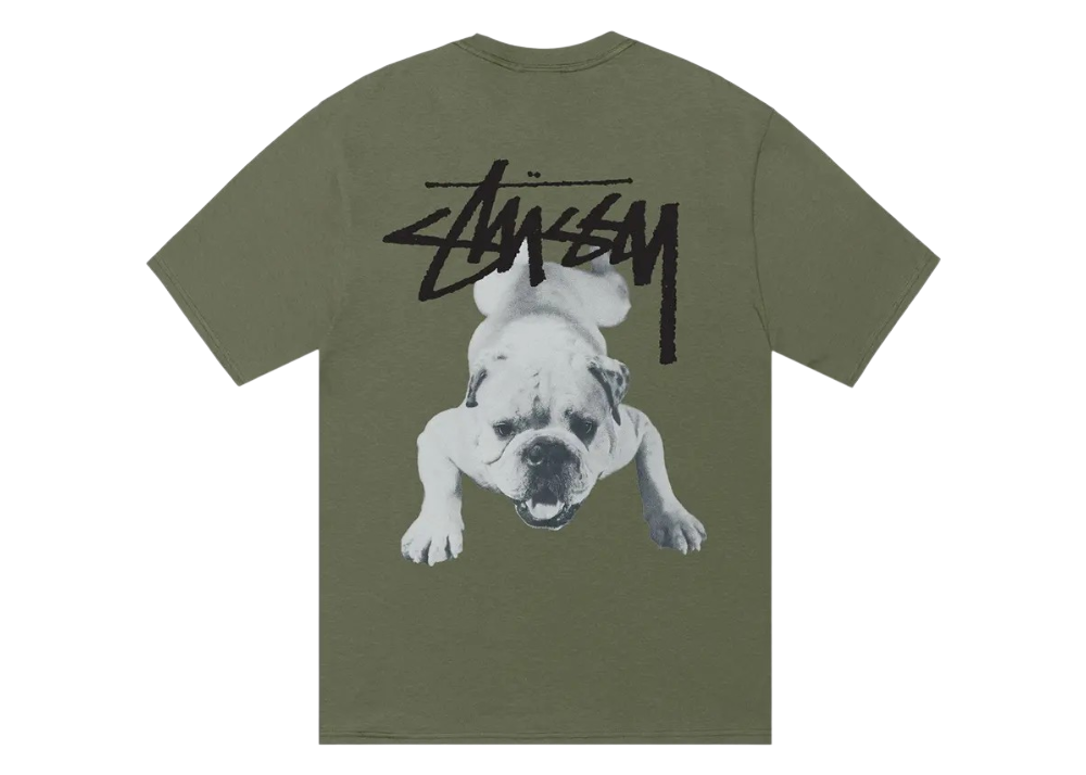 Stussy Stock Dog Tee 'Olive'