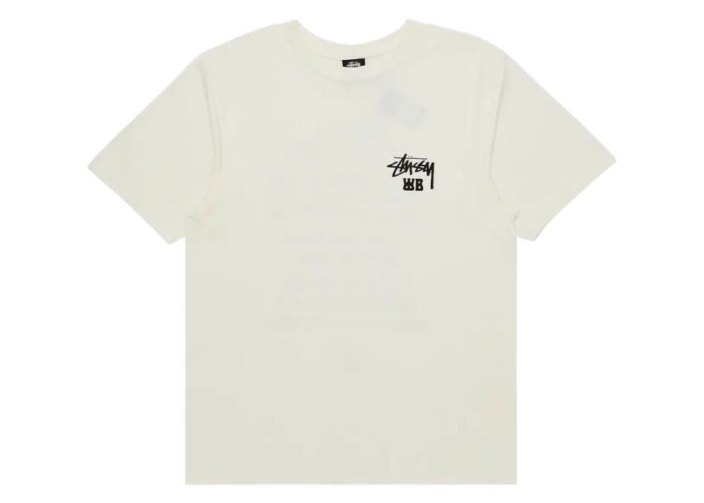 Stussy x Wales Bonner Ocean Song Tee 'Ivory'