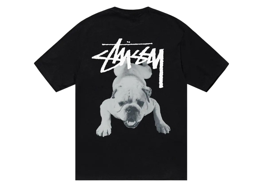 Stussy Stock Dog Tee 'Black'
