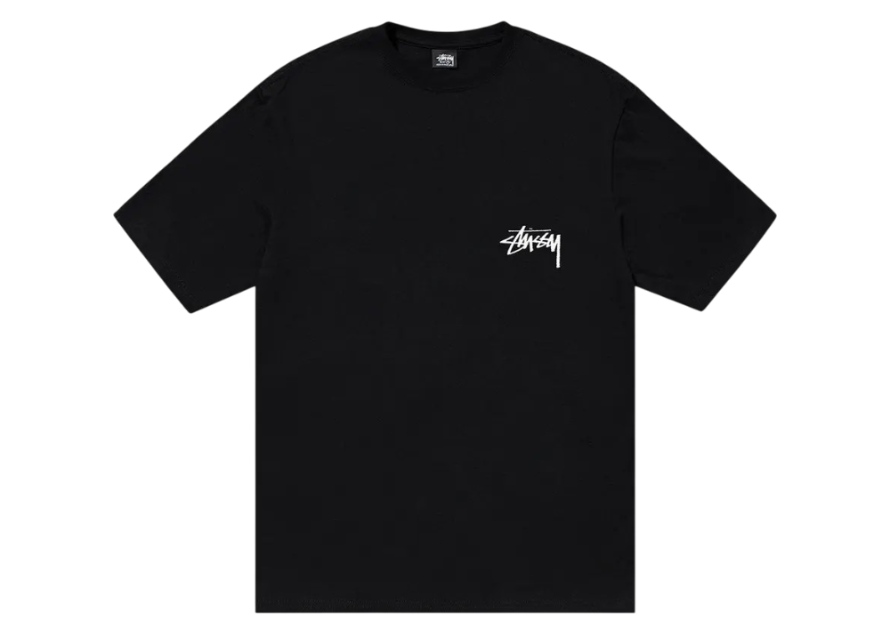 Stussy Stock Dog Tee 'Black'