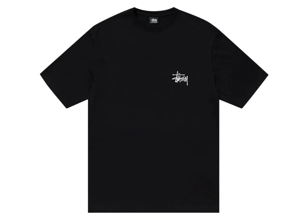 Stussy Melted Tee 'Black'