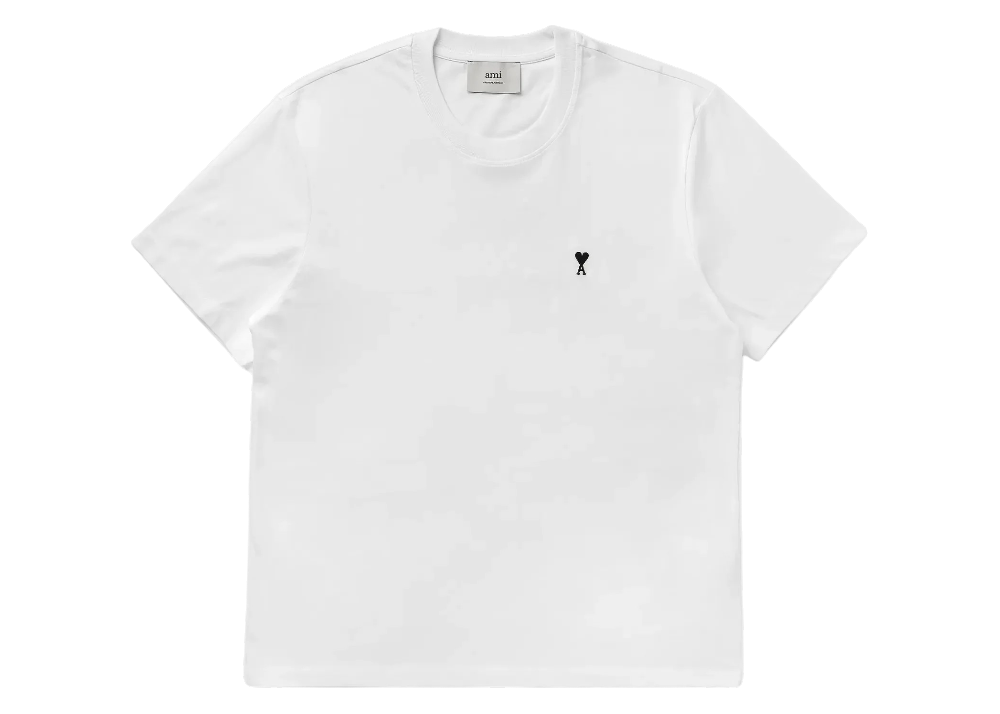 T-Shirt Ami De Coeur – Ami Paris – Blanc Noir