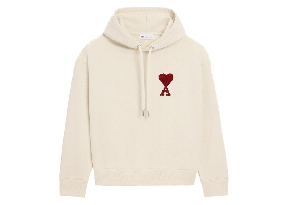Hoodie Ami De Coeur – Ami Paris – Blanc