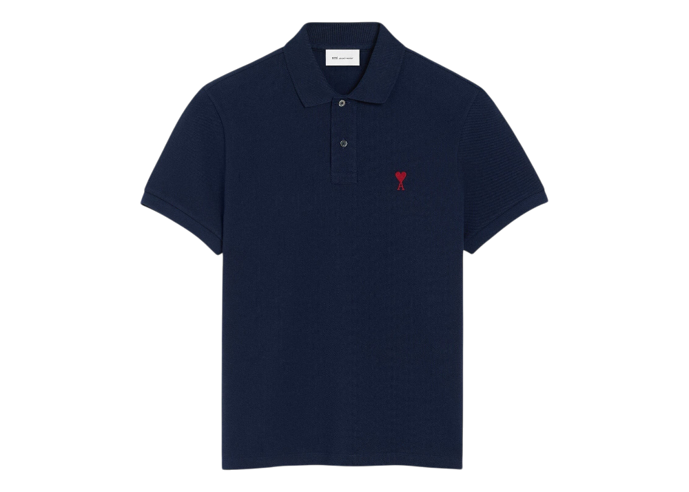 Polo Ami de Cœur – Ami Paris – Bleu Marine