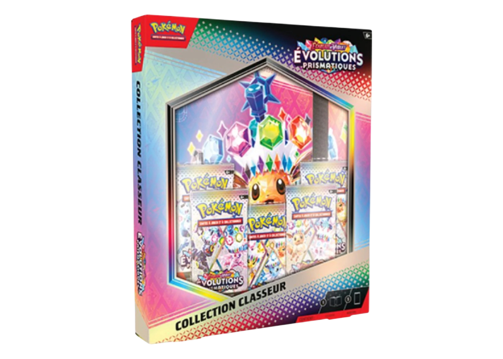 Coffret Classeur Pokémon Évolution Prismatique EV8.5 FR