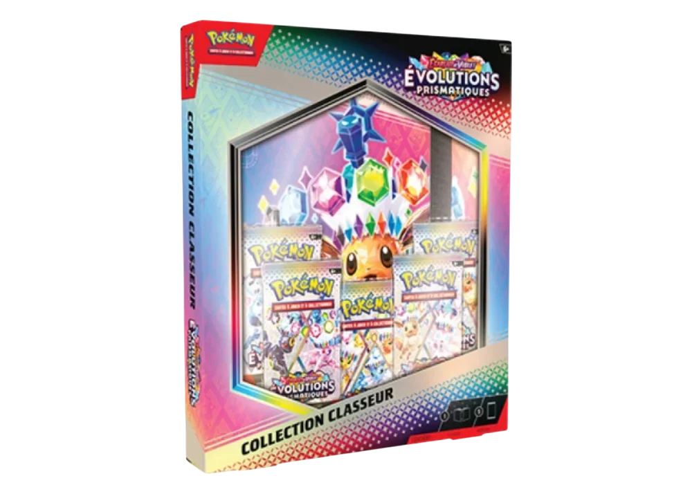 Pokémon – Classeur Écarlate et Violet EV8.5 Évolutions Prismatiques - FR
