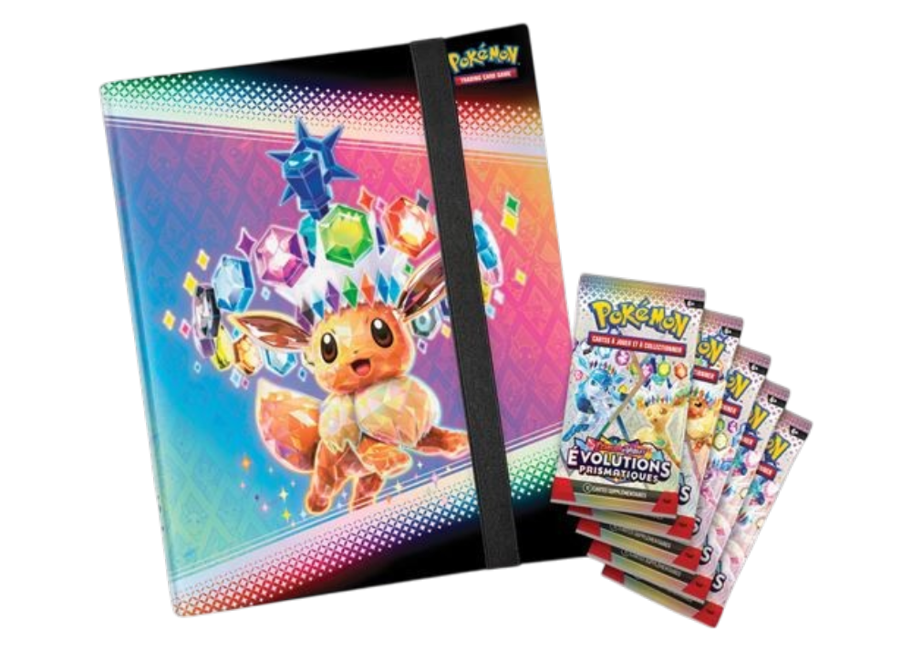 Coffret Classeur Pokémon Évolution Prismatique EV8.5 FR