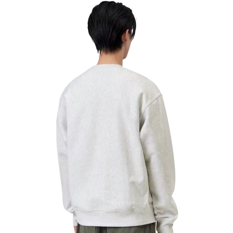Sweatshirt Carhartt WIP American Script Sweatshirt Gris (Ash Heather) pour homme