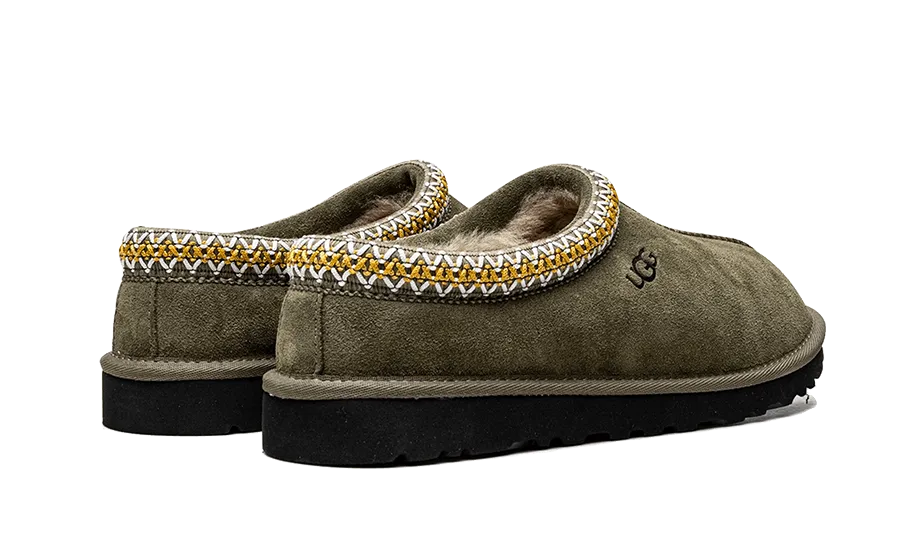 Tasman Slipper Burnt Olive Black - 5950-BTOL