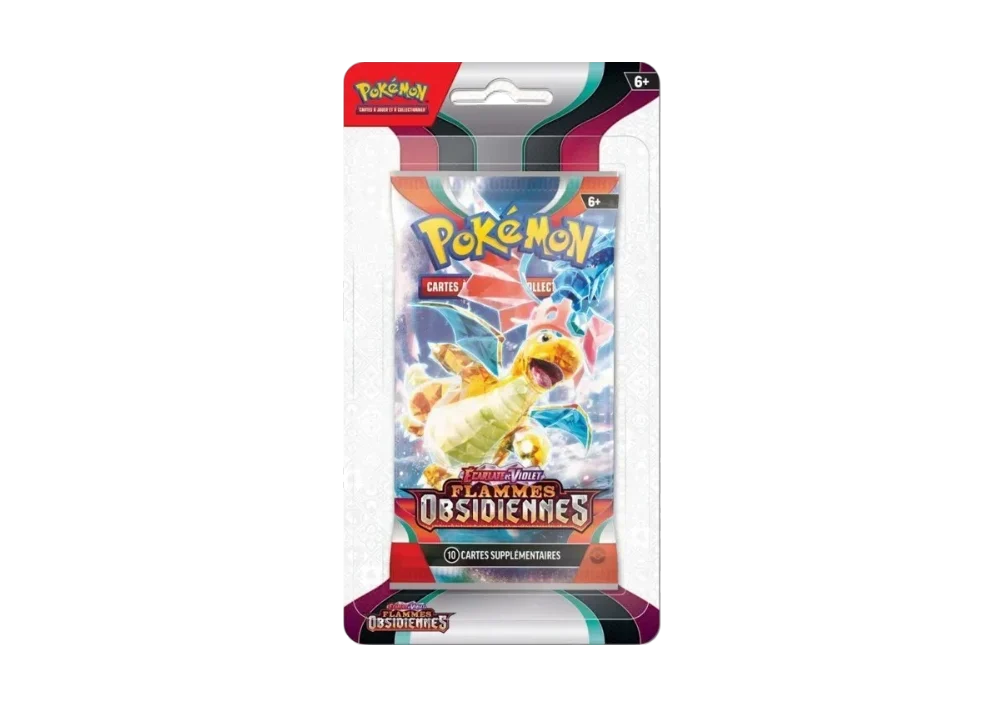 Pokémon – Booster Blister Écarlate et Violet EV3 Flammes Obsidiennes - FR