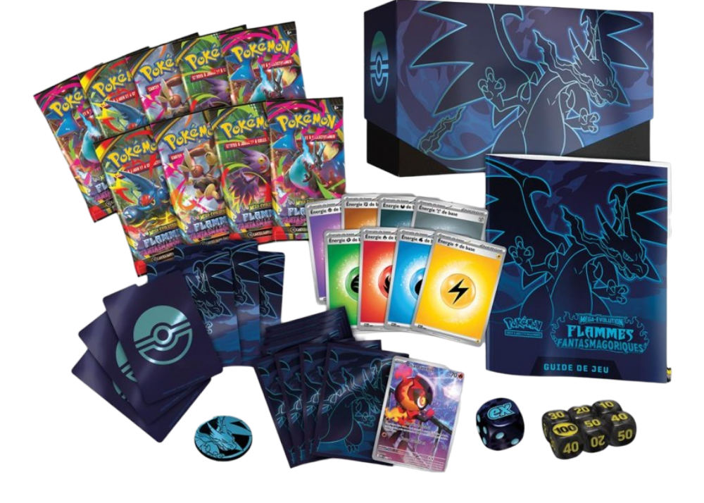 Pokémon – ETB Méga-Évolutions ME2 Flammes Fantasmagoriques - FR