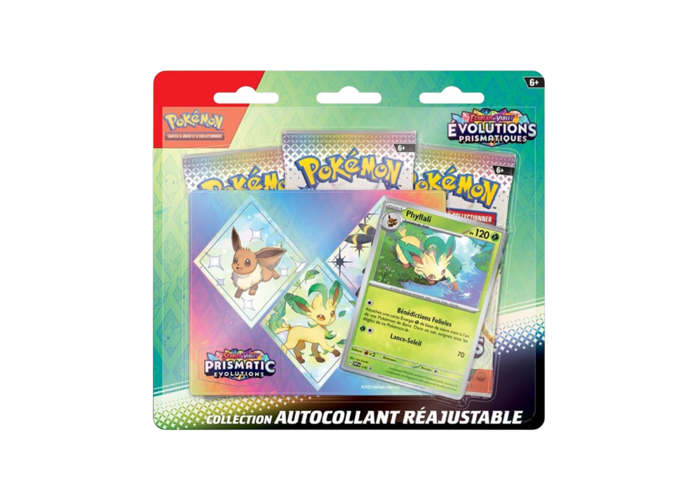 Tripack Pokémon EV8.5 Évolutions Prismatiques – Produit Français