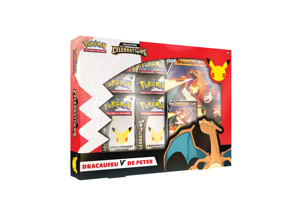 Pokémon – Coffret Dracaufeu 25 Ans Célébration - FR