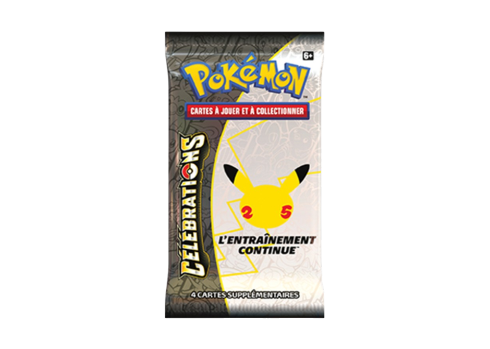 Booster Pokémon Célébrations 25 Ans – Produit Français