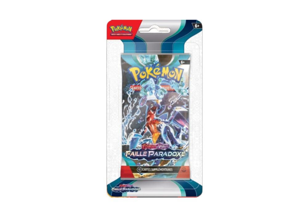 Pokémon – Booster Blister Écarlate et Violet EV4 Faille Paradoxale - FR