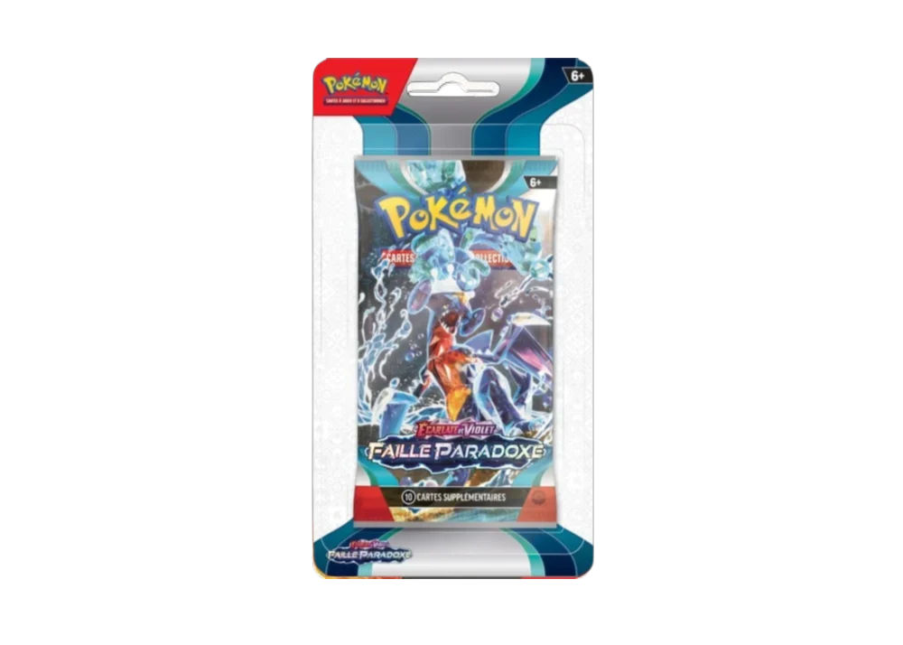 Pokémon – Booster Blister Écarlate et Violet EV4 Faille Paradoxale - FR