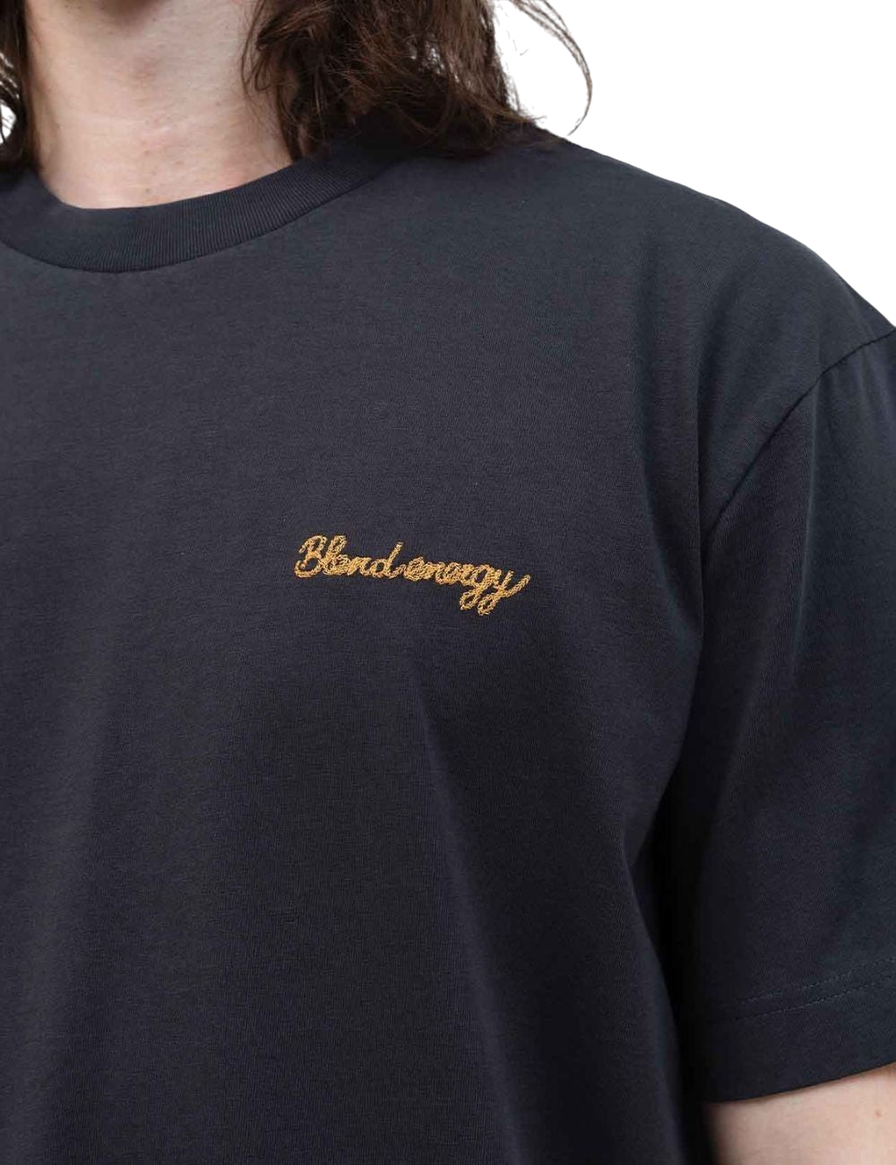 T-shirt Service Works City Ample Noir Carbone Coupe Oversize Homme