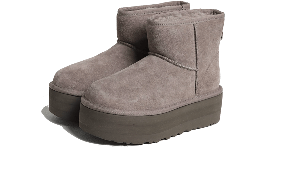 Classic Mini Platform Boot Smoke Plum