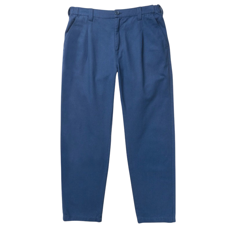 Pantalon de serveur We Have It Service Works en sergé bleu au style workwear avec taille élastique