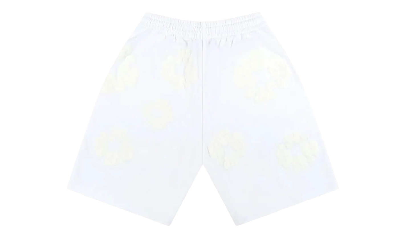 Denim Tears Mono Cotton Wreath Shorts White