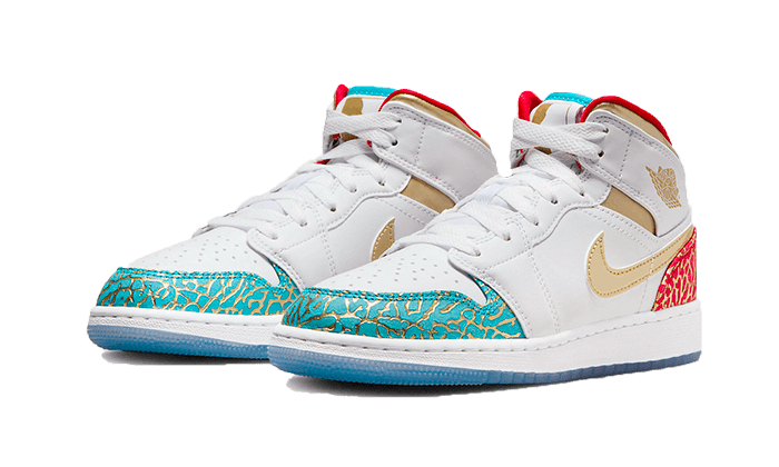 Air Jordan 1 Mid UNC to Chicago