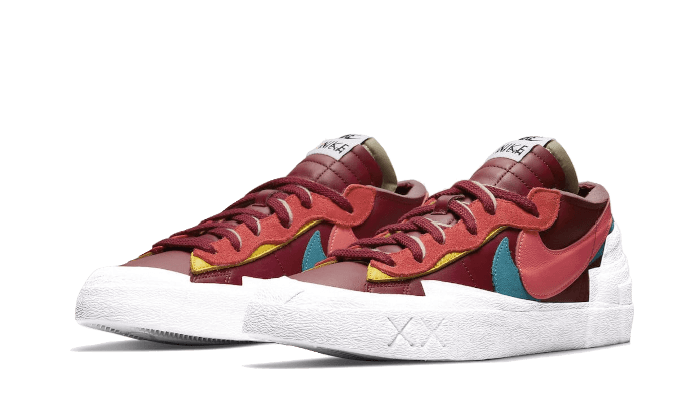 Blazer Low Sacai Kaws Team Red