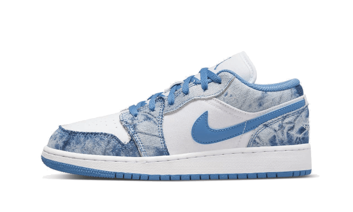 Air Jordan 1 Low Washed Denim - DM8947-100