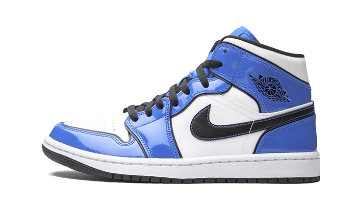 Air Jordan 1 Mid Signal Blue - BQ6931-402