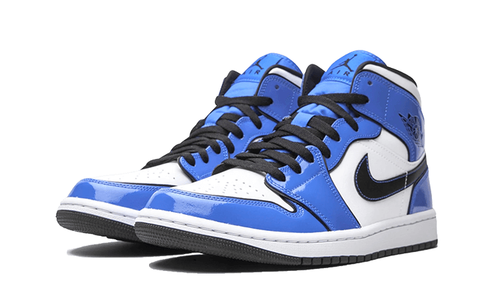 Air Jordan 1 Mid Signal Blue - BQ6931-402