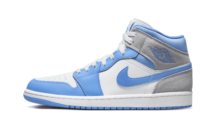 Air Jordan 1 Mid University Blue Grey - DX9276-100