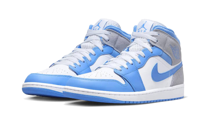 Air Jordan 1 Mid University Blue Grey - DX9276-100