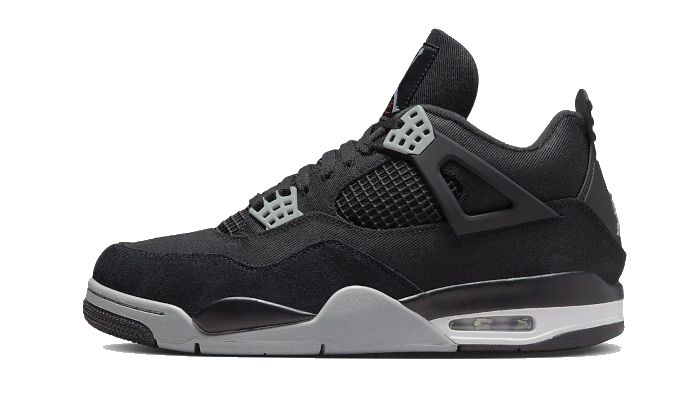 Air Jordan 4 Black Canvas - DH7138-006/DV0553-006